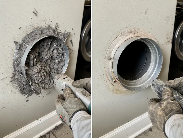 Professional clogged vent cleaning by Richmond Heights Dryer Vent Cleaning in Richmond Heights