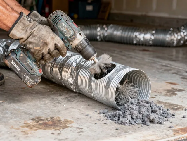Professional duct cleaning by Richmond Heights Dryer Vent Cleaning in Richmond Heights